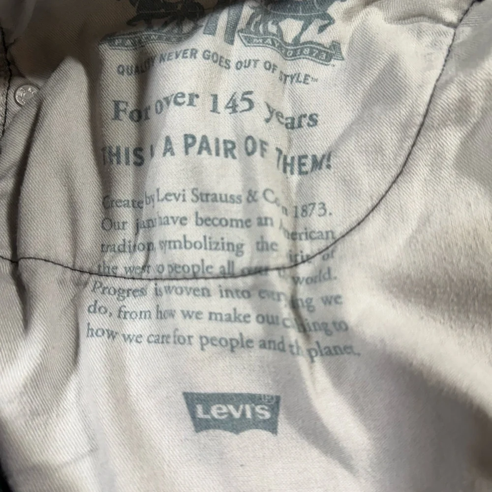 Levi's 505 Charcoal Denim Jeans men’s 36/32